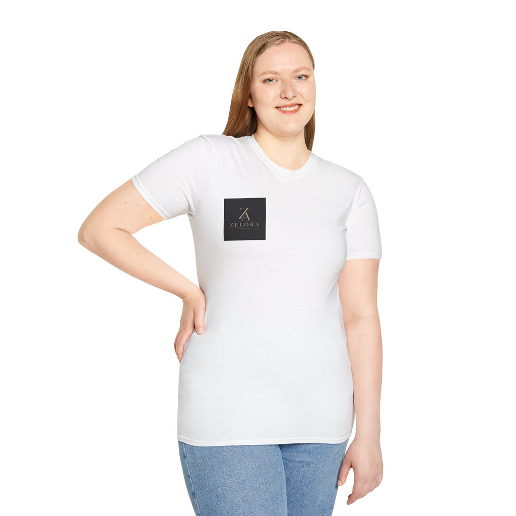 Minimalist 'Velora' Logo T-Shirt — Women's & Men's Casual Tee