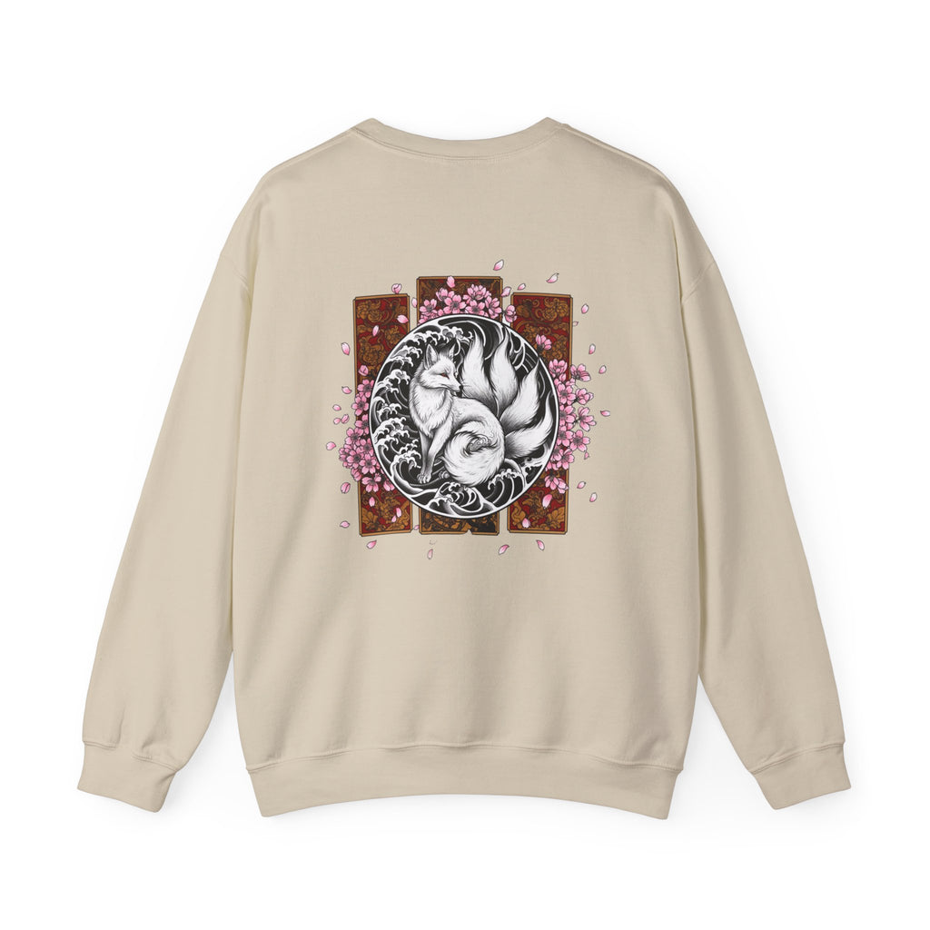 Fox Circle Graphic Sweatshirt