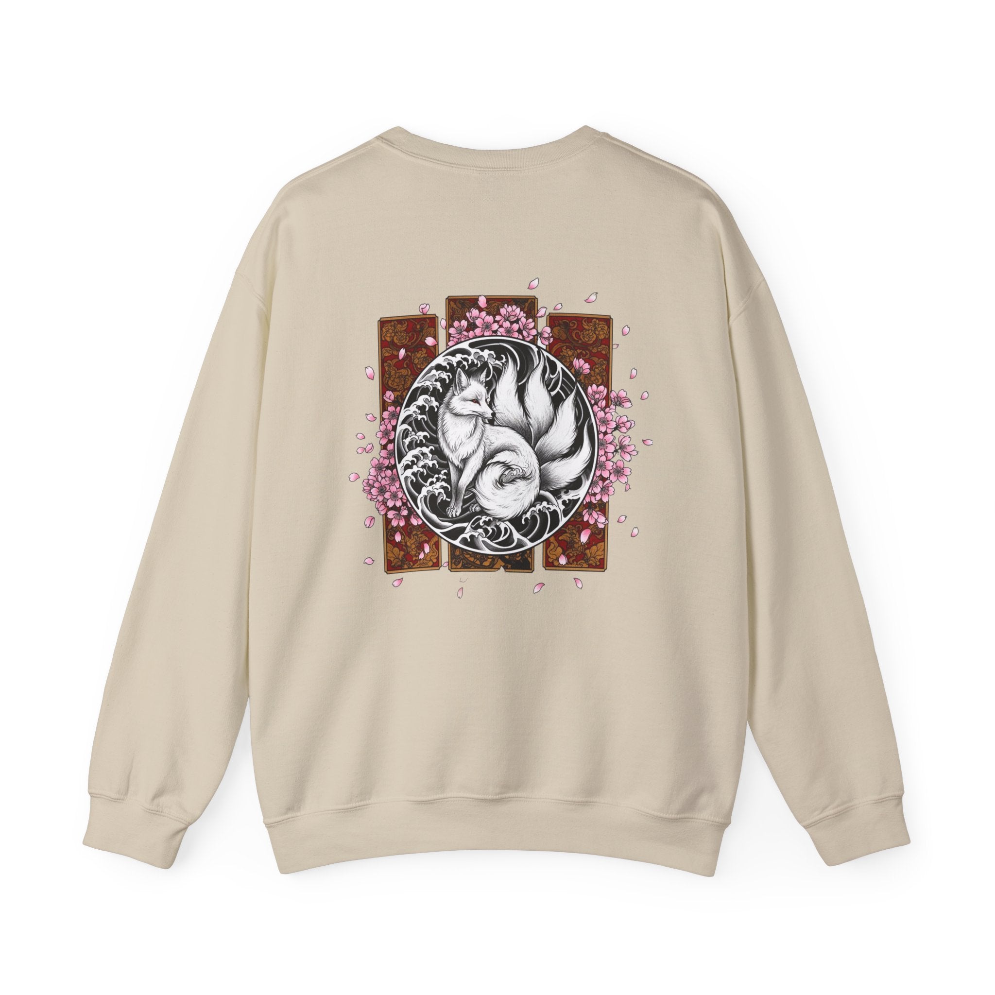 Fox Circle Graphic Sweatshirt