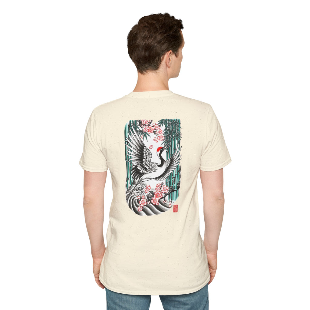 Minimal Logo T‑Shirt — Small Chest Emblem, Modern Casual Tee
