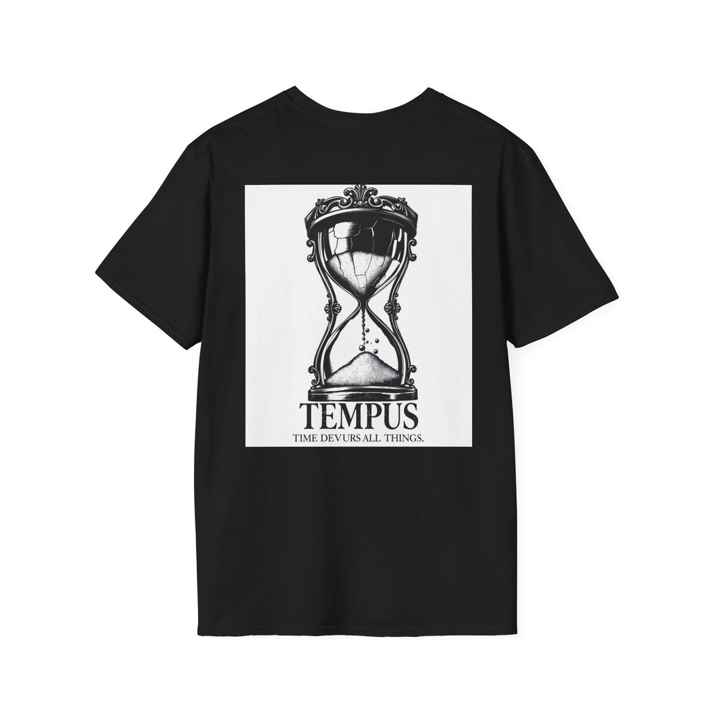 Minimal Logo T-Shirt — Small Chest Emblem Casual Tee