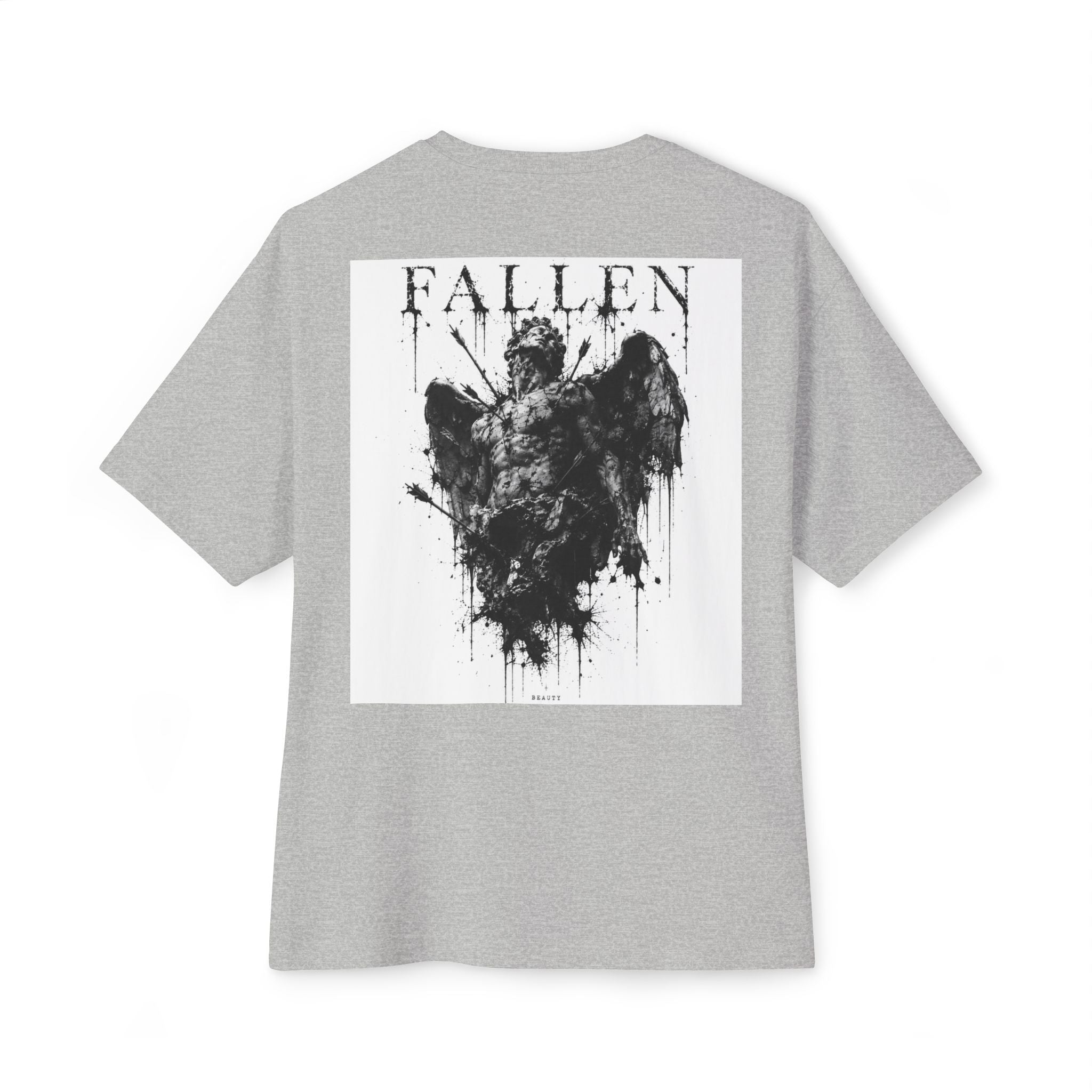 Fallen Angel — Oversized White Casual Shirt