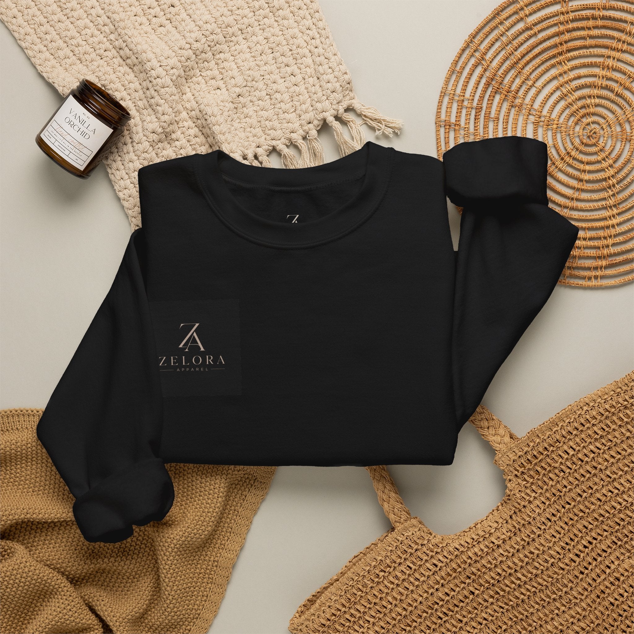 Crewneck Sweatshirt — Viscera Ribcage Graphic Crewneck