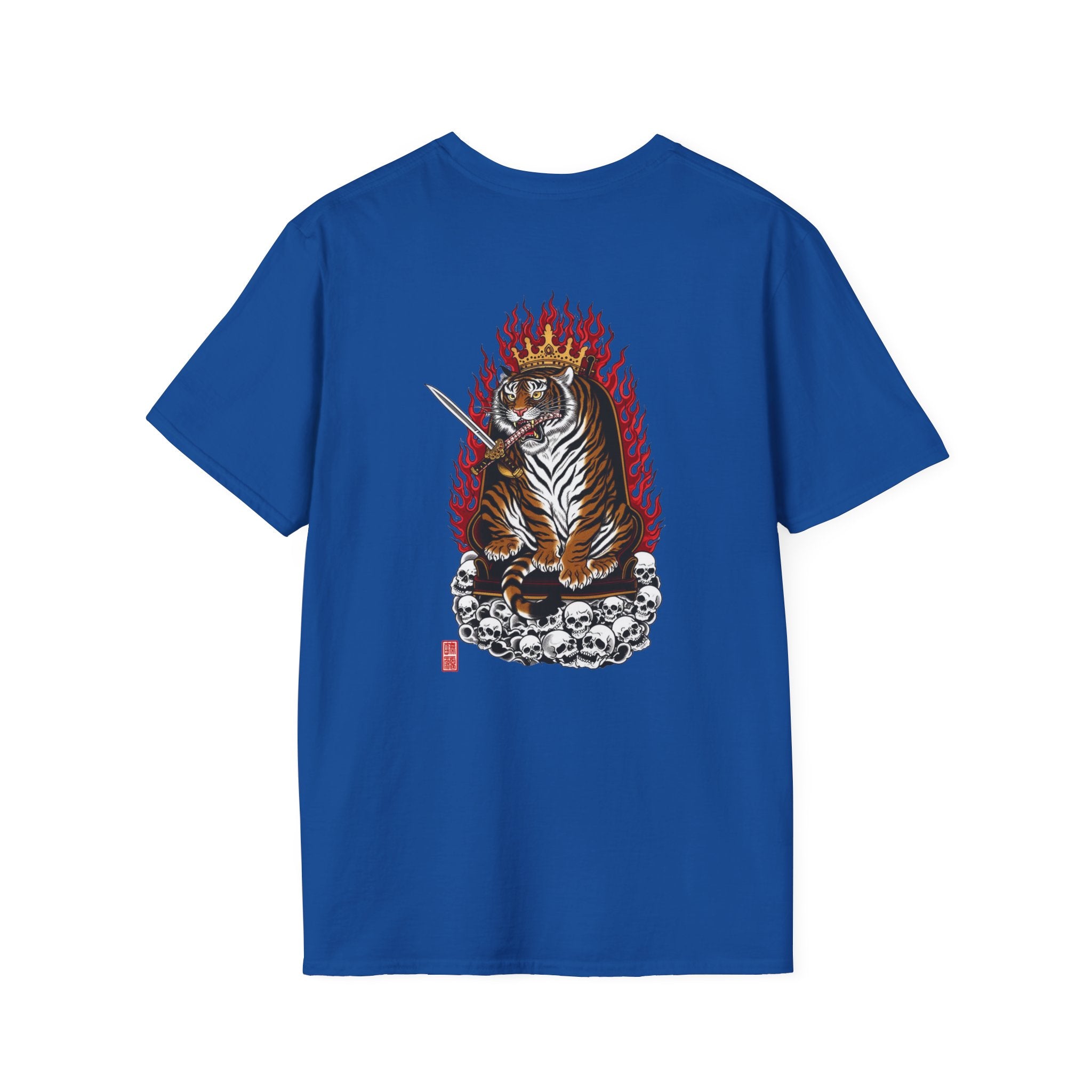 Minimal Logo T‑Shirt — Small Chest Emblem Casual Tee