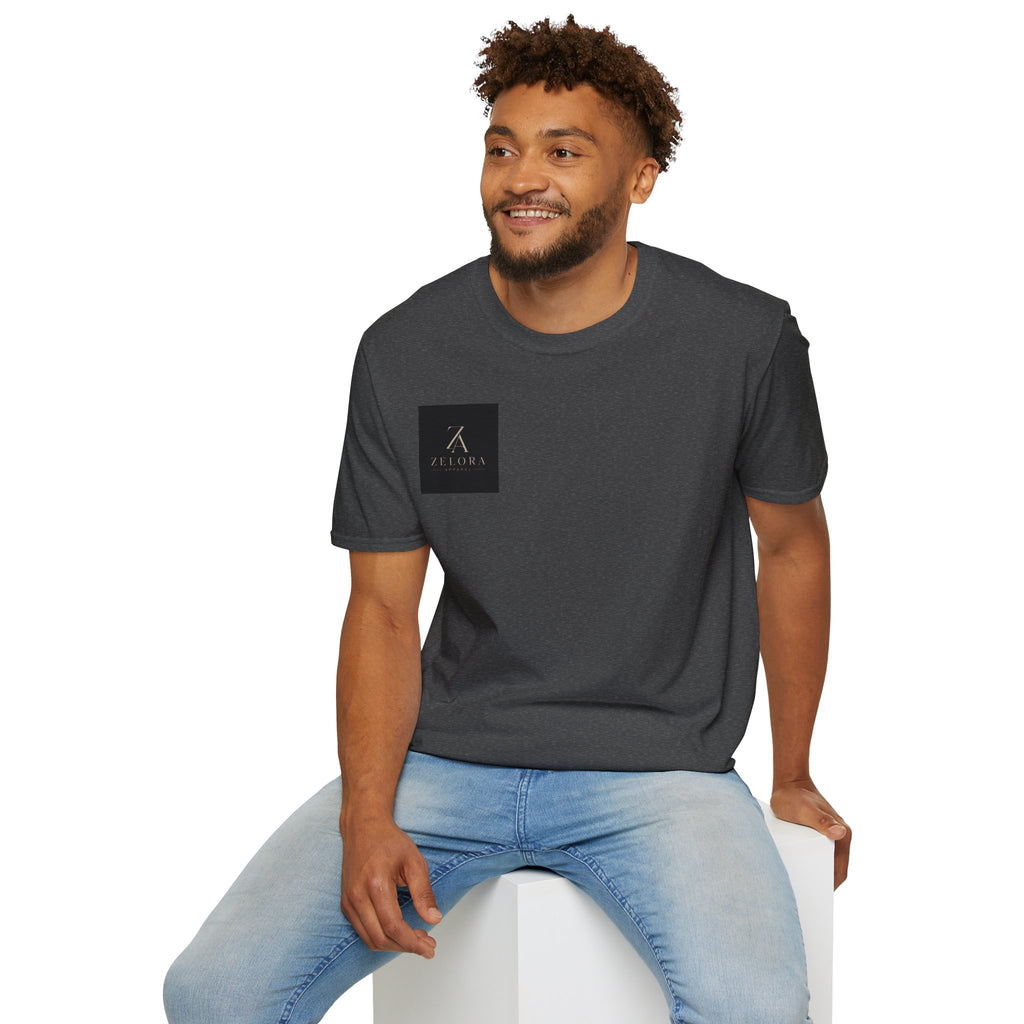 Minimal Logo T‑Shirt — Zeora Square Emblem Tee