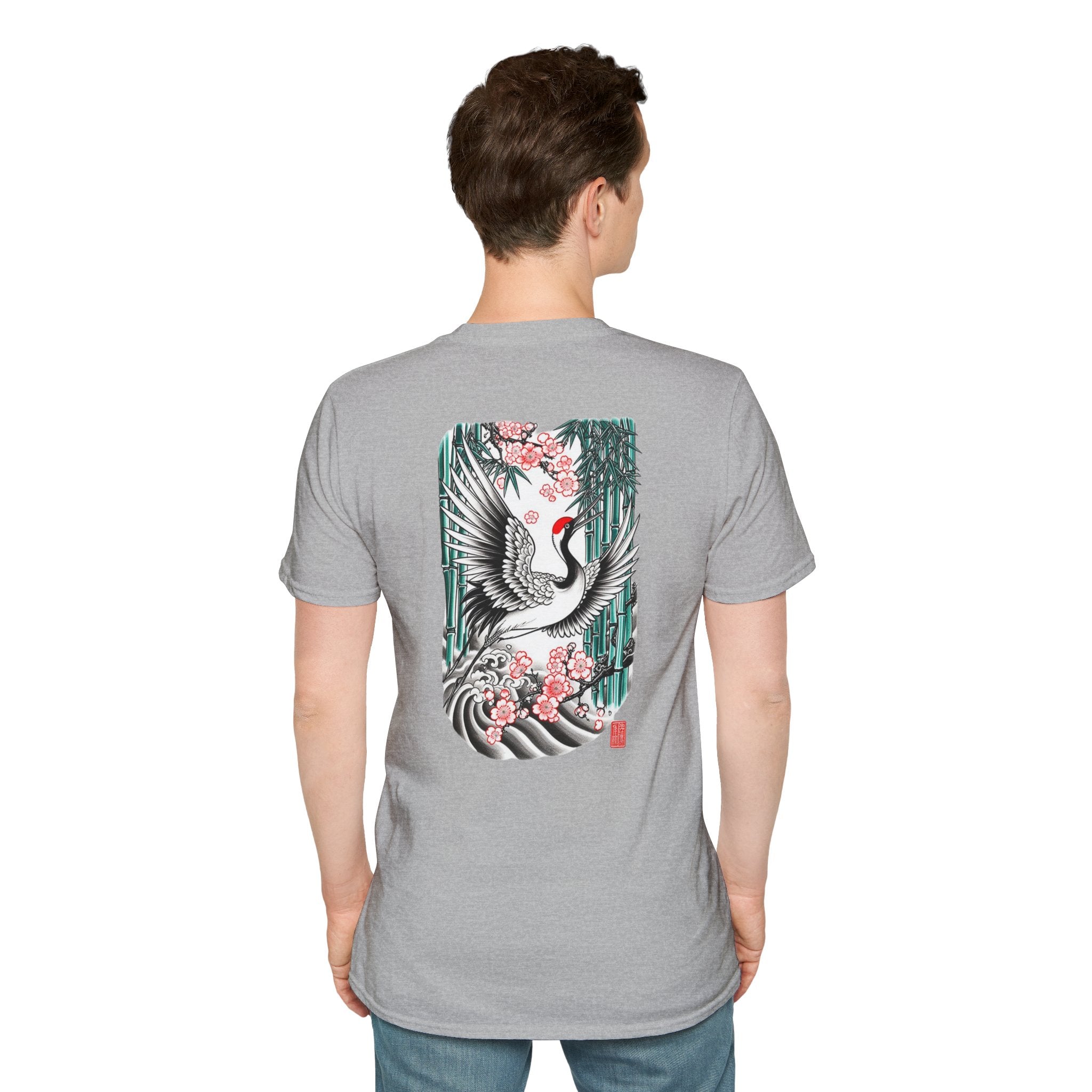 Minimal Logo T‑Shirt — Small Chest Emblem, Modern Casual Tee