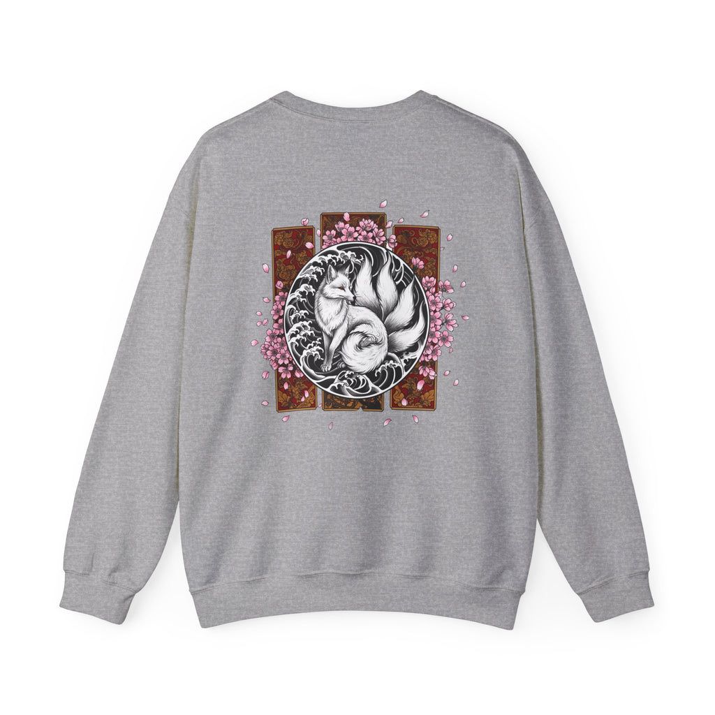 Fox Circle Graphic Sweatshirt