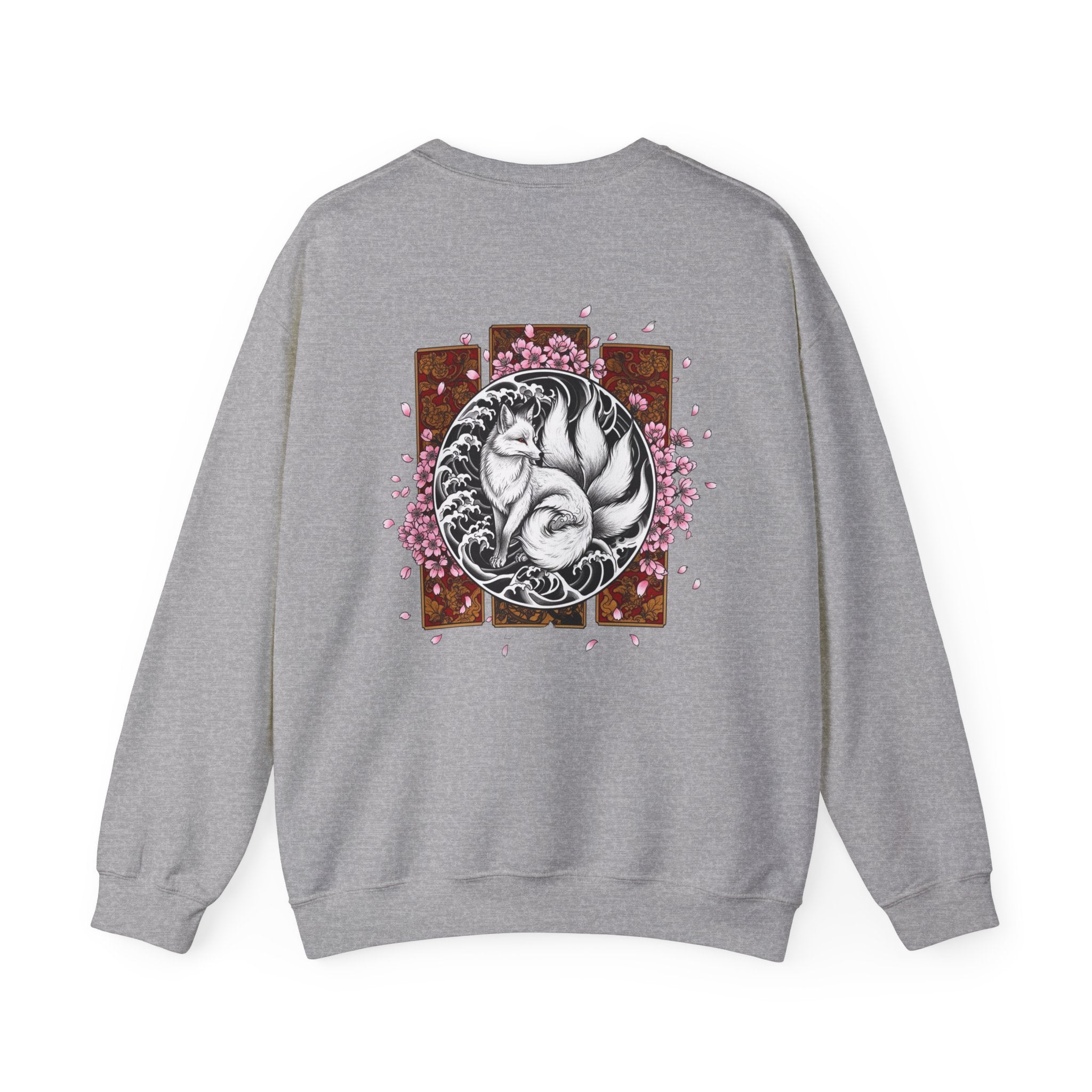 Fox Circle Graphic Sweatshirt