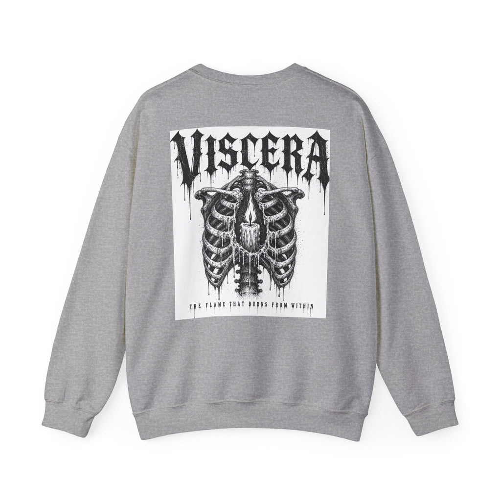 Crewneck Sweatshirt — Viscera Ribcage Graphic Crewneck