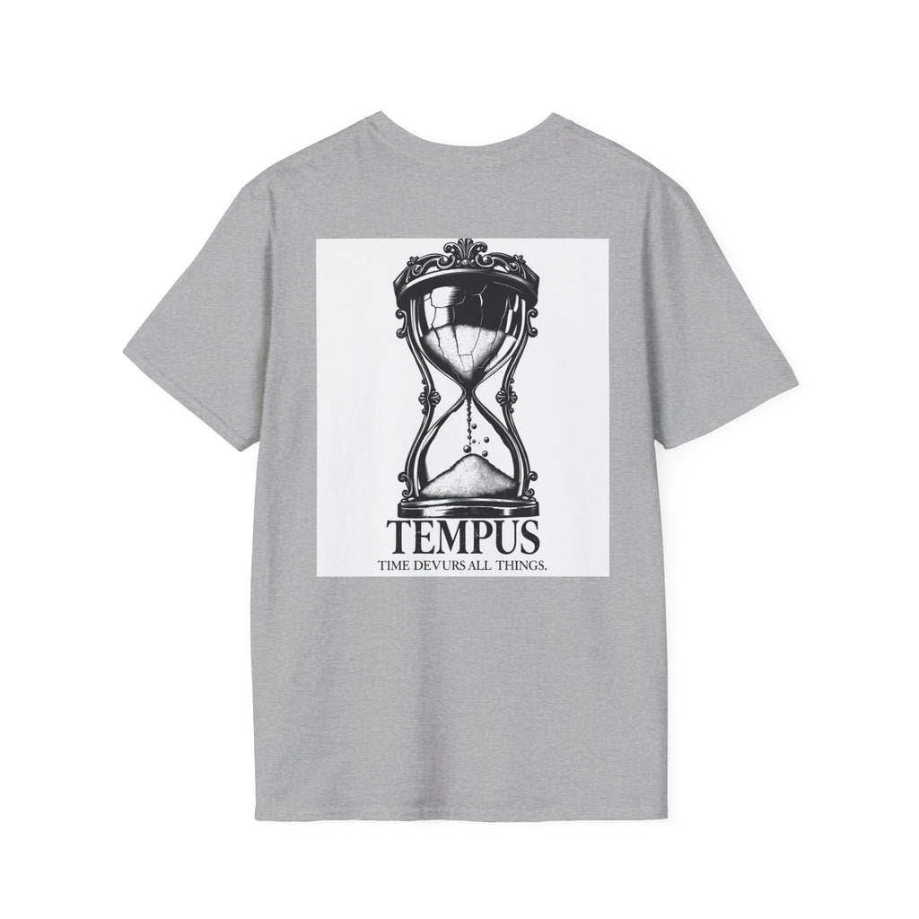 Minimal Logo T-Shirt — Small Chest Emblem Casual Tee