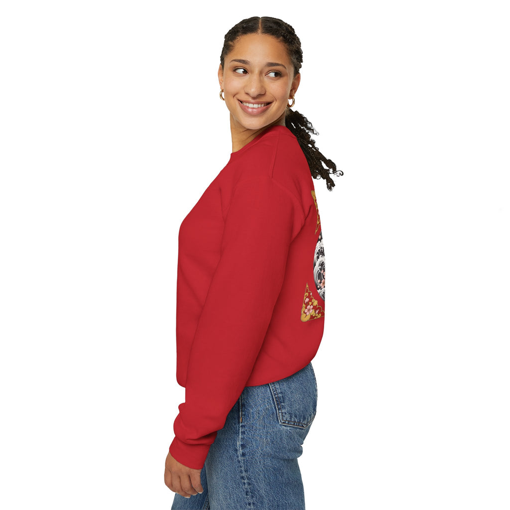 Phoenix Crewneck Sweatshirt — Vintage Japanese Phoenix Back Print