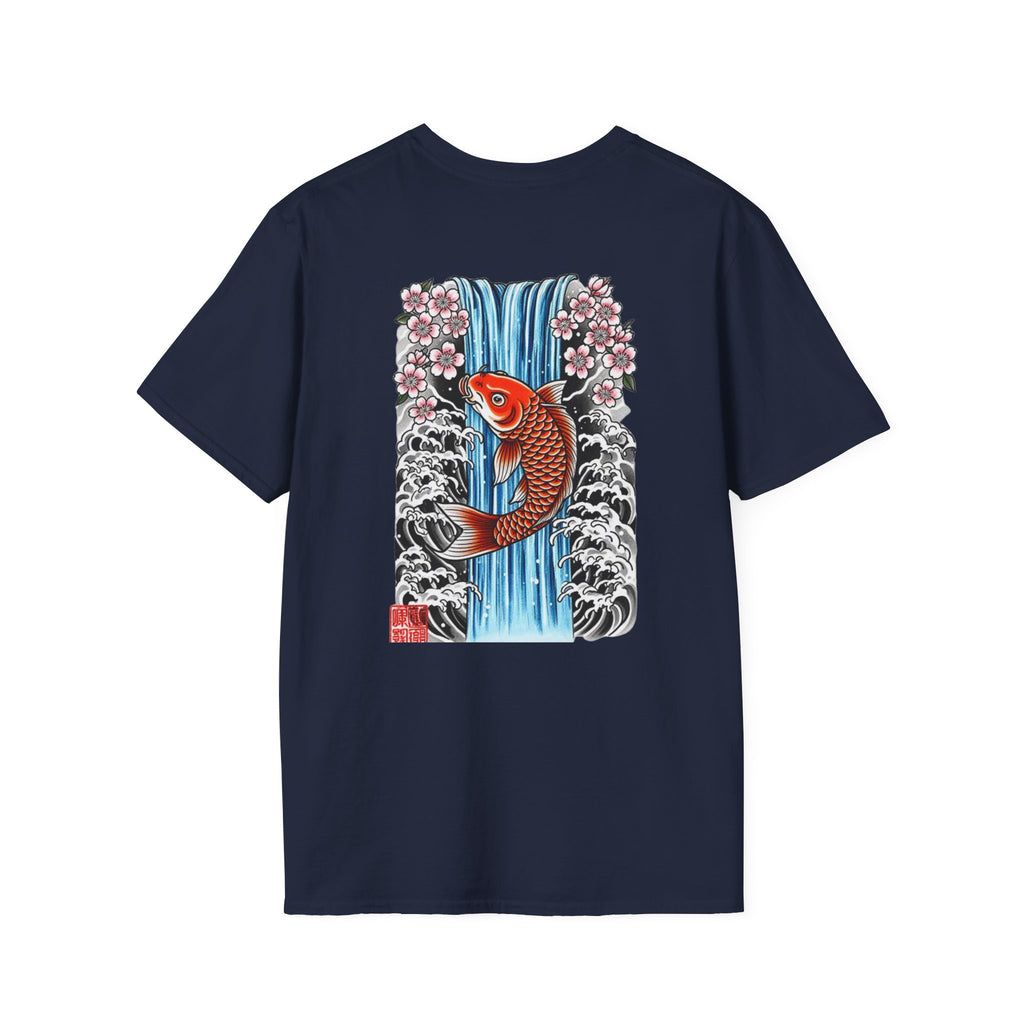 Minimal Logo T‑Shirt — Petite Chest Square Branding Tee