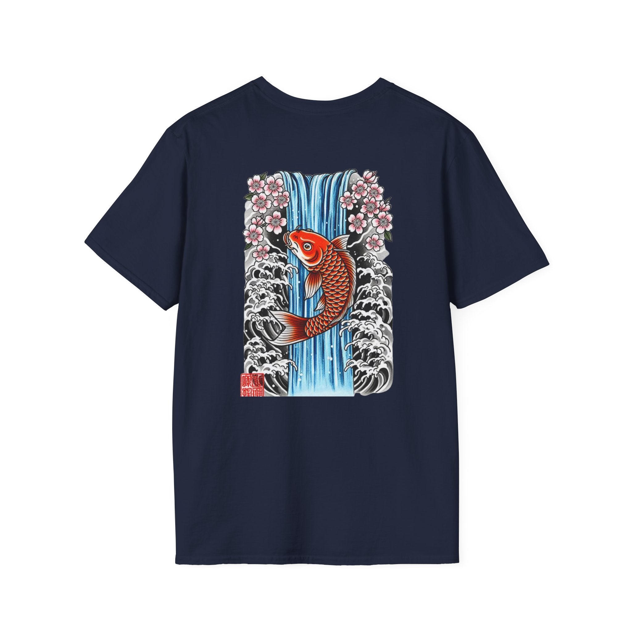 Minimal Logo T‑Shirt — Petite Chest Square Branding Tee