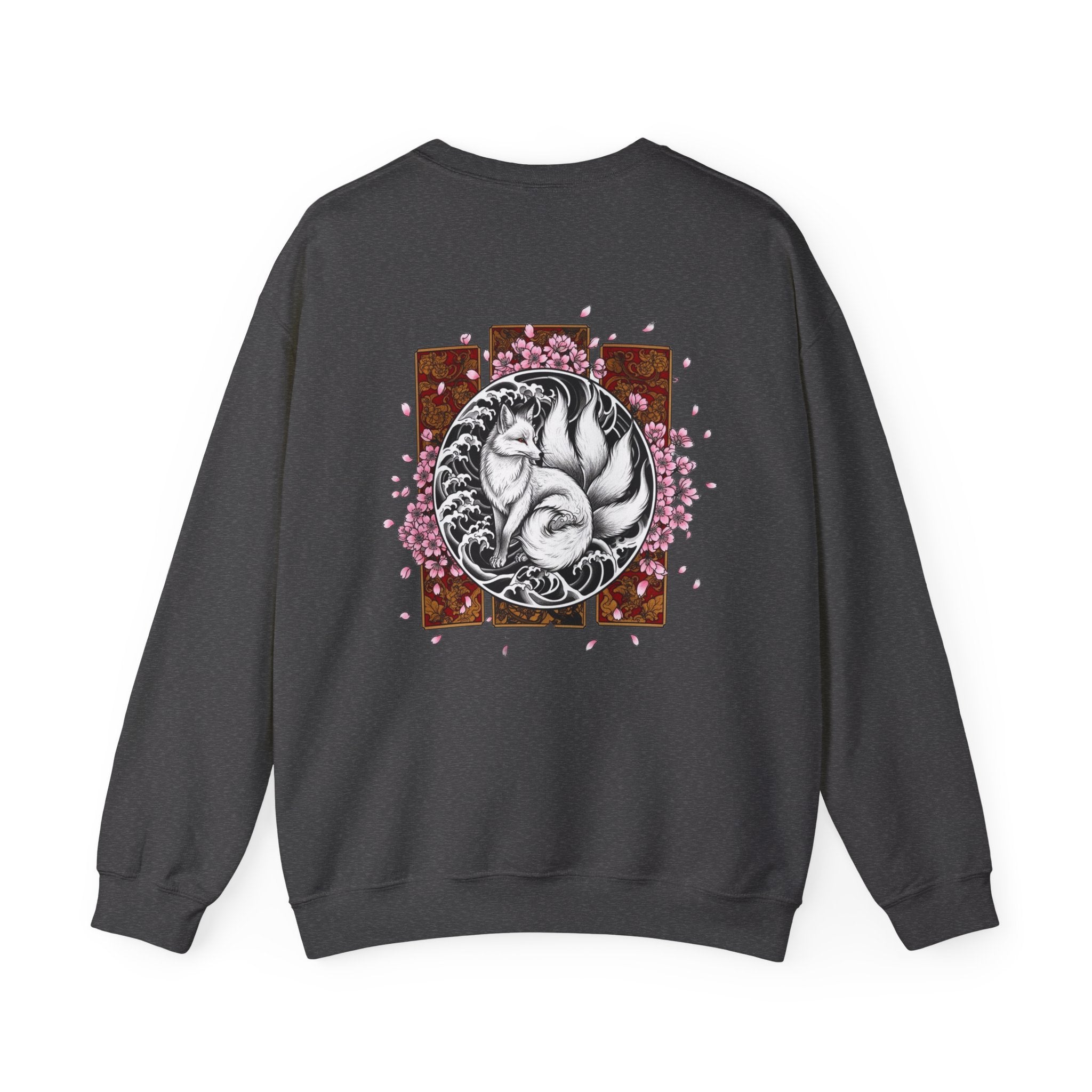 Fox Circle Graphic Sweatshirt