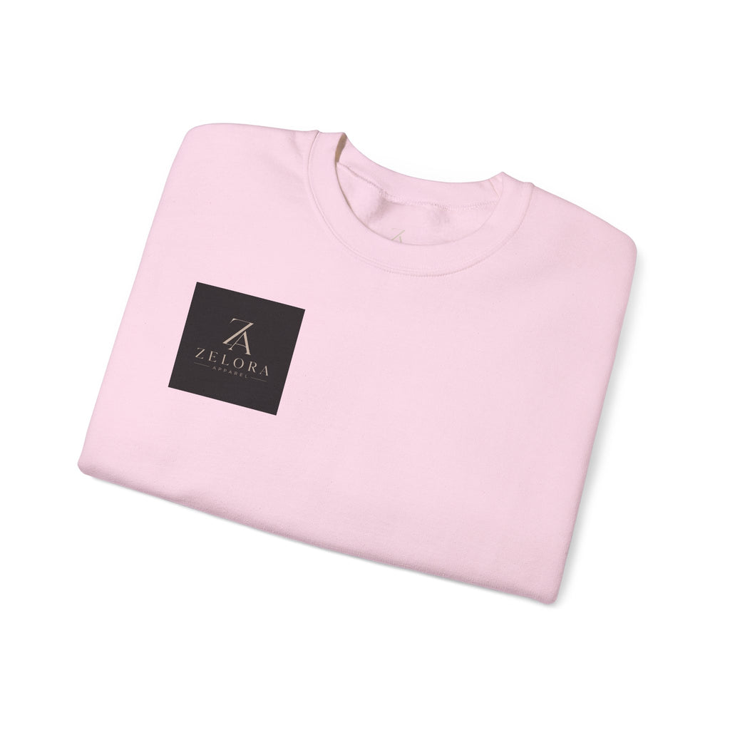 Crewneck Sweatshirt — Yin Yang Tiger with Cherry Blossoms Graphic
