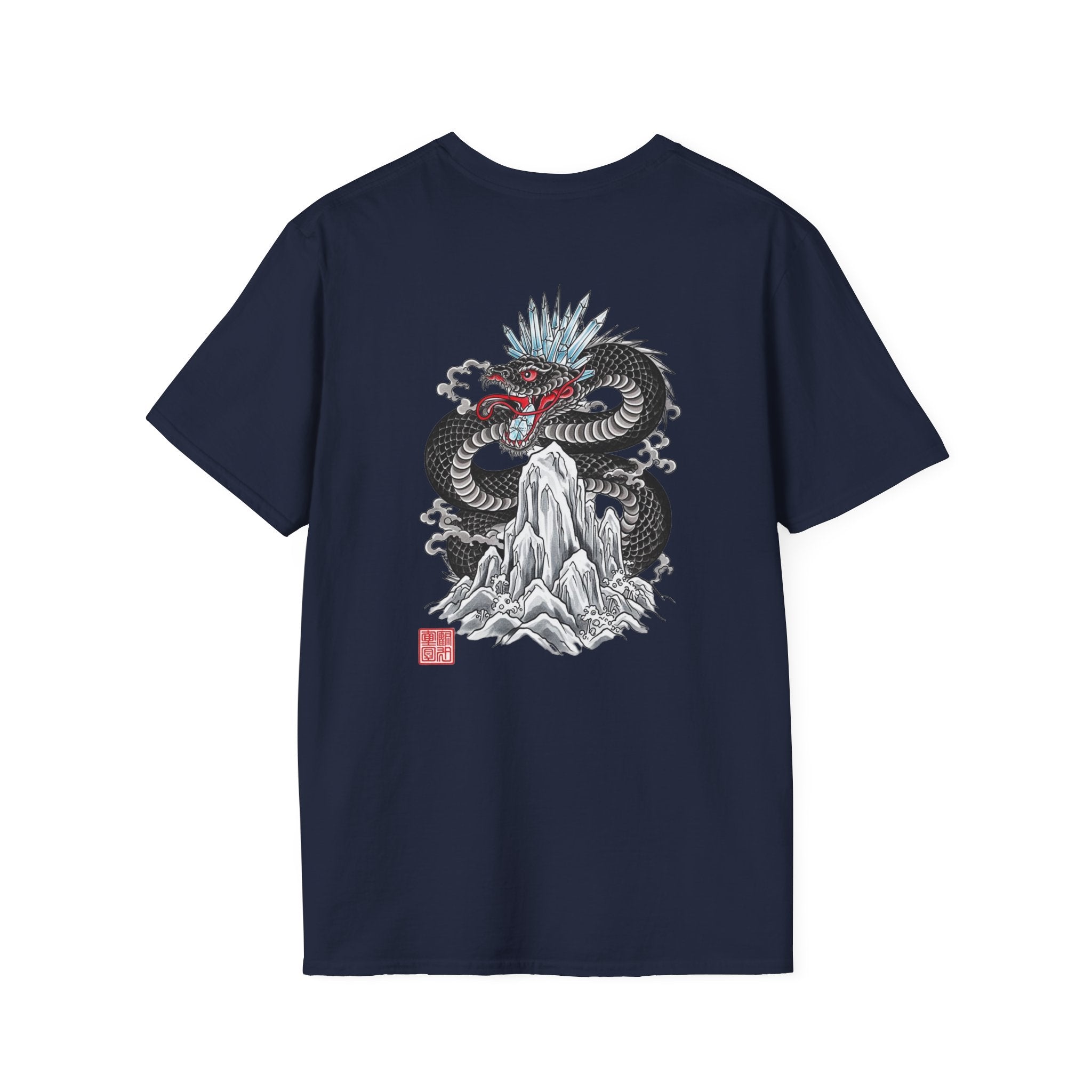 Minimal Logo T-Shirt — ZEIORA Chest Patch Design
