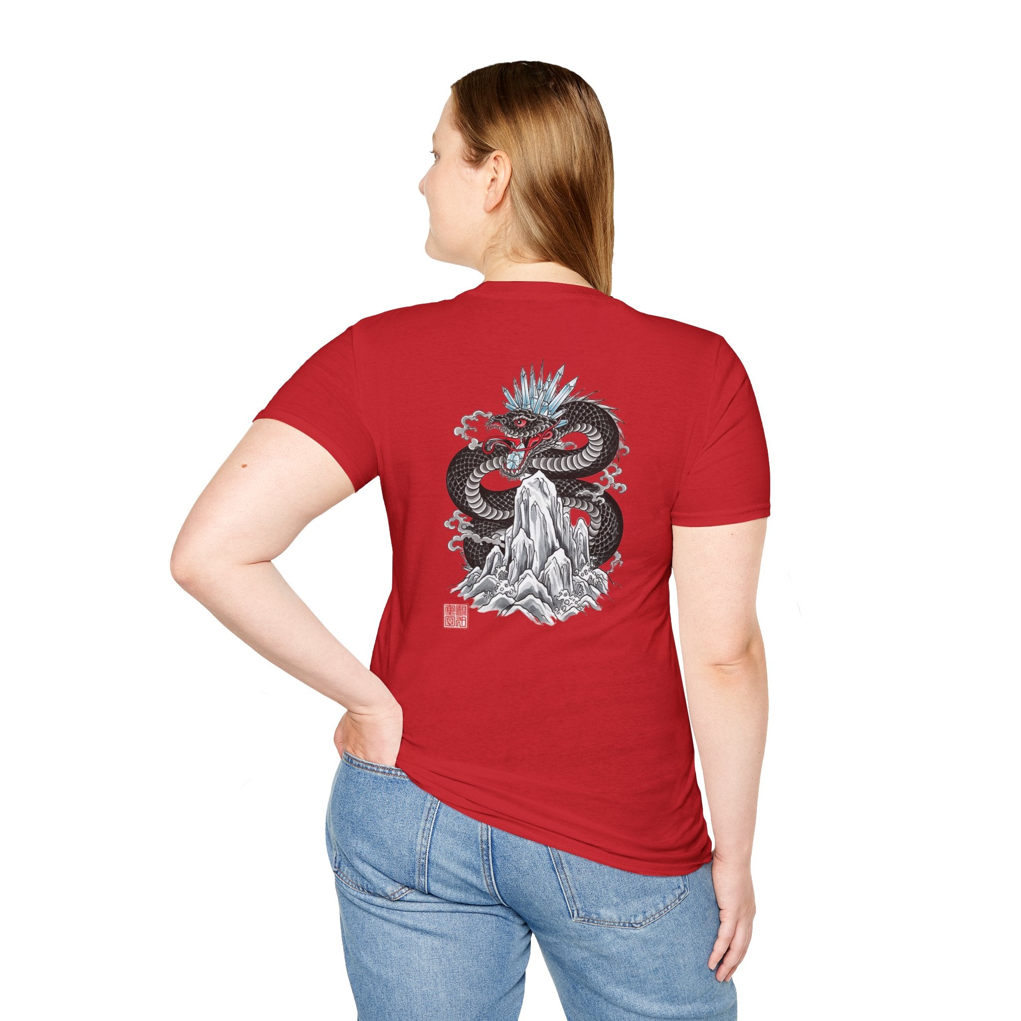 Minimal Logo T-Shirt — ZEIORA Chest Patch Design