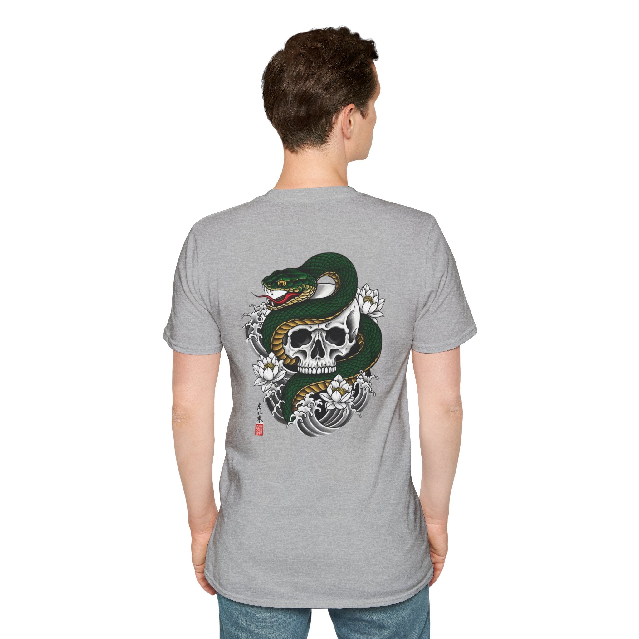 Minimal Logo T‑Shirt — Zeora Monogram Chest Print