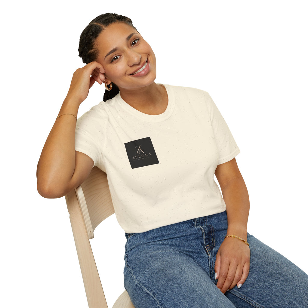 Minimal Logo T‑Shirt — Small Chest Square Branding Tee