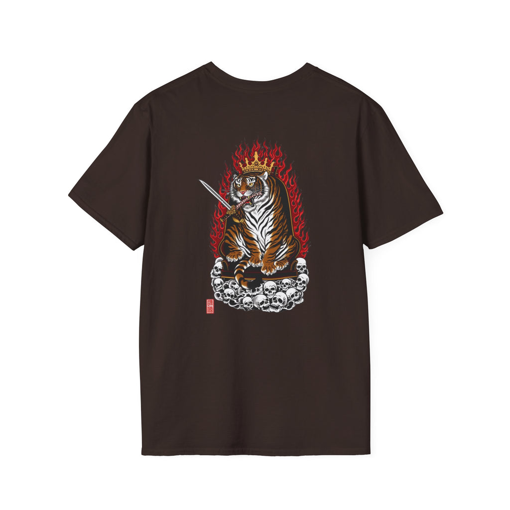 Minimal Logo T‑Shirt — Small Chest Emblem Casual Tee